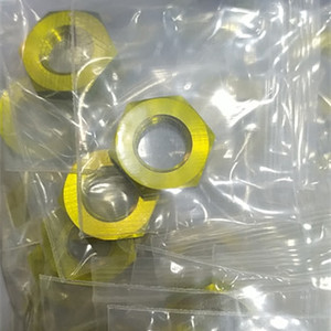 <strong>Titanium</strong> 1/2&quot;-<strong>20</strong> UNF Half Height Lock Nut - Product Image 3
