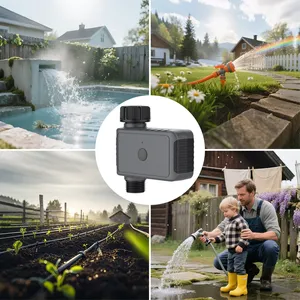 Haozee Smart telecomando Timer acqua 1-presa intelligente sistema di irrigazione irrigazione giardino irrigatore Timer - Product Image 5