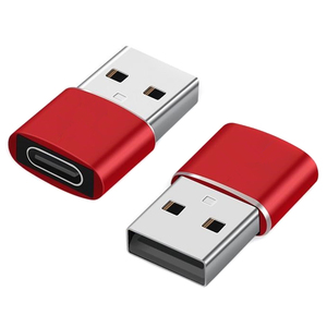 USB到USB C适配器C型母到公充电器转换器