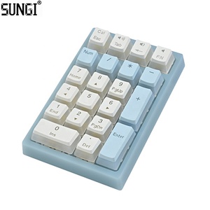 <strong>Numeric</strong> Keypad USB Type C Mechanical Number <strong>Keyboard</strong> RGB Backlight Extended Layout for Cashier Desktop Laptop - Product Image 1