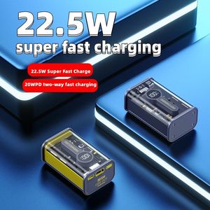 新しいデザイン1/20000mAh LEDディスプレイ電話バッテリーパック20W出力電力屋外高速充電パワーバンクモバイルデバイス用 - Product Image 2