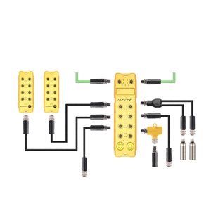 Amsone Custom IO Hub Link Master Ethernet Network Blocks Ip Cc-Link I/O I O Módulo de relé y racks Conectores Actuador