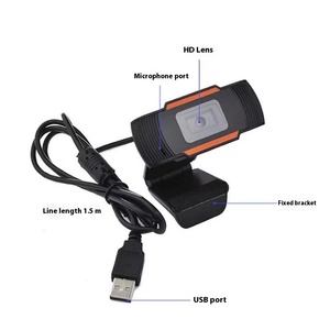 Niedriger Preis USB 2.0 Webcam Computer kamera Web kamera für Online-Klassen Video konferenzen Live-Streaming Autofokus Mikrofon - Product Image 4