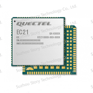 Quectel EC21-AUT modulo IoT LTE Cat 1 10Mbps Downlink supporto rete globale GNSS ECall DFOTA ai comandi