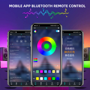 DC5-24V музыкальный светодиодный контроллер 40 Ключей Bluetooth RGB 5050 2835 Светодиодный ИК пульт дистанционного управления с приложением - Product Image 4