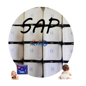 SAP temizlik peçeteleri için süper emici polimer, bebek bezi için yüksek kaliteli biyobozunur SAP tozu - Product Image 1