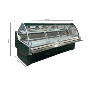 3M giá thấp thịt Showcase Tủ đông thương mại siêu thị Deli hiển thị Showcase butchery hiển thị tủ lạnh - Product Image 2