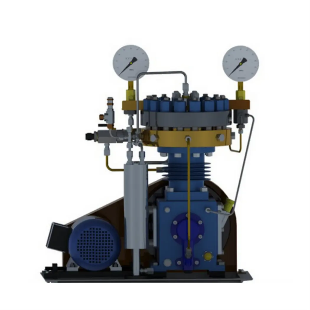 Воздушный компрессор 100 бар с 5 напряжением до 12 вольт 4-ступенчатый компрессор C2H3Cl Pcp для воздуха
