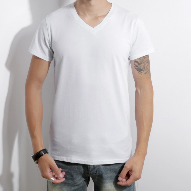 Col V blanc