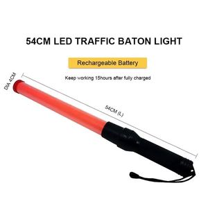 Baton giao thông bền dẫn chế độ nhấp nháy, thích hợp cho tuần tra giao thông, chỉ huy trang web xây dựng và các sự kiện quy mô lớn - Product Image 4