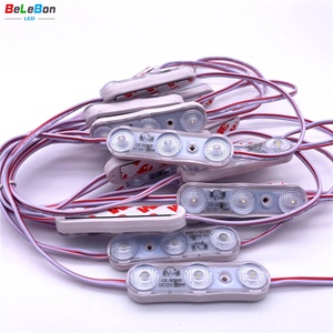 3 โมดูล LED สําหรับป้าย DC 12V 175 องศา 6500K สีขาว 1.08W กันน้ําสําหรับป้ายโฆษณา - Product Image 3
