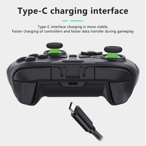 2.4GワイヤレスXbox Oneゲームコントローラーモバイルジョイスティックホールセンサー付きプログラミングボタンワイヤレスレシーバーゲームサプライヤー - Product Image 2