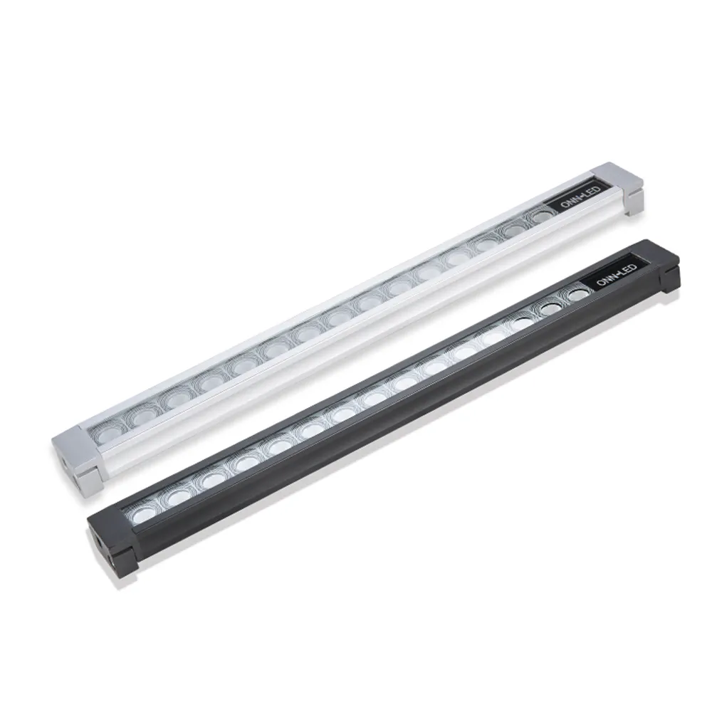 Luz LED DE TRABAJO DC24V, resistente al agua, máquina CNC, iluminación, cuerpo de aluminio, clasificación IP67, certificado CE, frío, Blanco cálido, Color 6500K