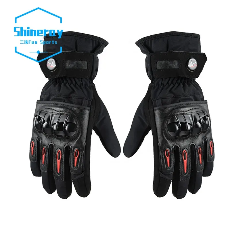 Guanti da moto guanti da moto invernali touch screen addensati guanti da moto caldi e antigoccia guanti da corsa da cavaliere