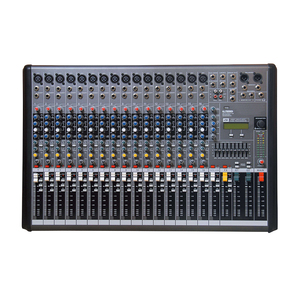 Mezclador de audio de entrada mono de 16 canales, consola mezcladora de sonido, conector de micrófono XLR para escenario profesional - Product Image 1