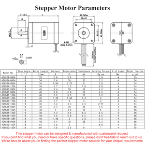 <span class=keywords><strong>2</strong></span>-fase 1.8 grado ibrido DC Nema 17 <span class=keywords><strong>Stepper</strong></span> <span class=keywords><strong>Motor</strong></span> per stampante 3d braccio robotico - Product Image 2