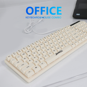 Teclado para juegos de ordenador de tamaño completo con pies de inclinación ajustables y teclas de sensación mecánica que revolucionan su experiencia de escritura - Product Image 3