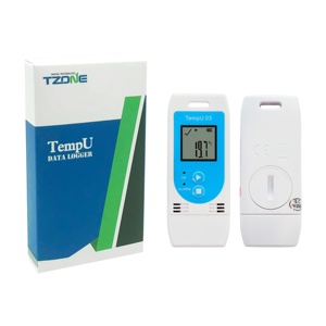 USB registrador de datos de temperatura de reutilizable RH temperatura, Sensor de temperatura Digital Termometro de humedad de Metro - Product Image 5