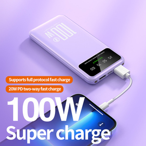 LOGO personalizado PD35W Delgado Super carga rápida 10000mAh tipo C Salida de entrada con linterna LED banco de energía USB dual 10000mAh - Product Image 5