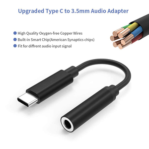 Type c <strong>to</strong> 3.5mm Dac Digital Audio <strong>Adapter</strong> Cable <strong>Usb</strong> c <strong>to</strong> <strong>Aux</strong> Dac <strong>Usb</strong> c <strong>to</strong> <strong>Aux</strong> Jack Audio Female Plug - Product Image 2