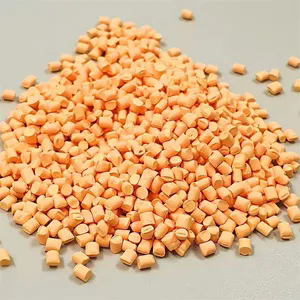 เม็ดพลาสติกสำหรับนำกลับมาใช้ใหม่สีแดงเม็ดพลาสติกโพลีเอทิลีน HDPE - Product Image 2