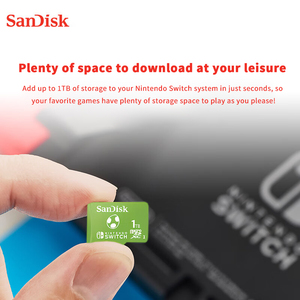 หน่วยความจําการ์ด SanDisk Micro TF SD ดั้งเดิม 100MB / s 1TB การ์ดหน่วยความจําสําหรับคอนโซลเกม - Product Image 4