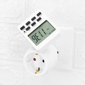 All'ingrosso ricarica batteria programma automatico Smart Timer presa di corrente di alimentazione Europe EU presa di corrente digitale - Product Image 5