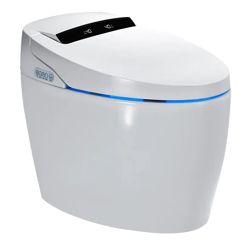 110V مواد السيراميك الحديثة المرحاض الذكية ذكي المرحاض للحمام استعمال شخصي