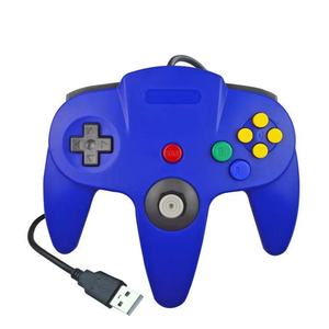 <strong>N64</strong> Gamepad Wired Joystick for NES <strong>N64</strong> Console in Colors <strong>Controller</strong> in USB Input Not a Ps 4 <strong>Controller</strong> Pc Game Remote