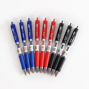 O & Q giá rẻ Nhựa bút văn phòng trường bấm vào bóng bút màu xanh/mực đen 0.5mm nhiều lớp mới lạ tùy chỉnh logo kinh doanh - Product Image 3