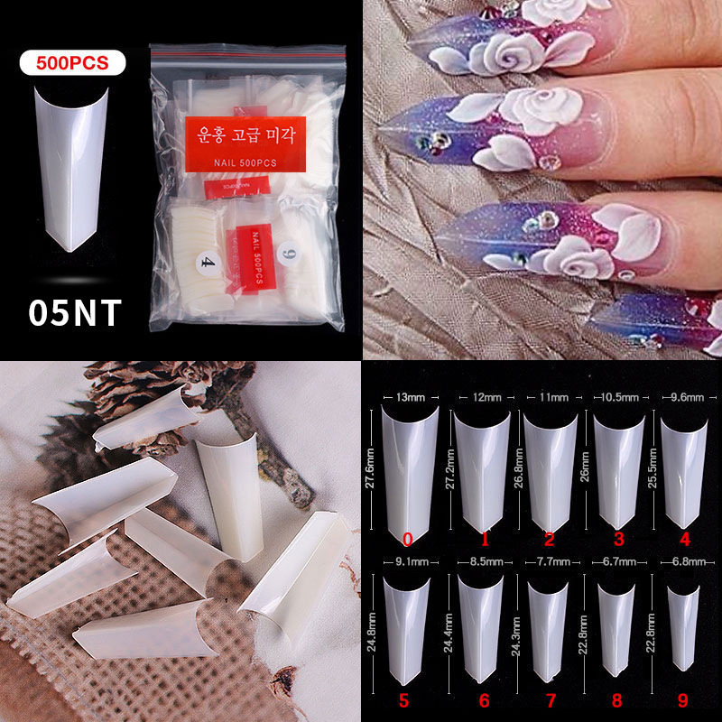 #10Natural 500pcs