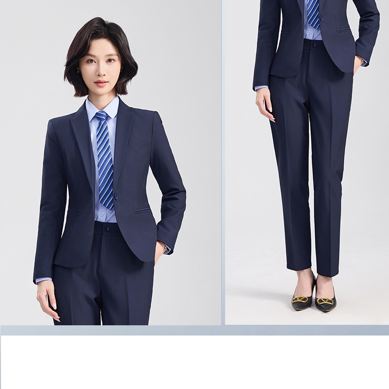 Completo+pantaloni da donna blu navy