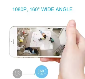 1080Pナイトビジョンミニカメラモーション検出WIFI USB電源複数ユーザーネットワーク監視ホーム屋内 - Product Image 4