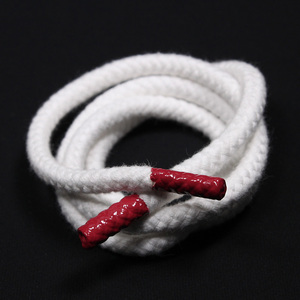 厂家直销手工制作硅胶蘸连帽衫拉绳硅胶端连帽衫绳 - Product Image 3