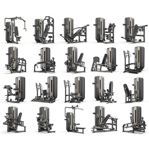 Set completo commerciale della macchina per l'allenamento di resistenza della stampa del torace attrezzatura da palestra di estensione della schiena alta e bassa - Product Image 1