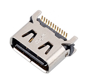 MUP <strong>24PIN</strong> USB 3.1 10gbps female usb-c connector dual-row smt charger connector &amp; data transfer advanced <strong>adapter</strong> / reader - Product Image 2