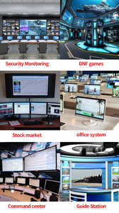 Bitvisus <strong>HDMI</strong> Security Conference Monitoring Solution 16 in 1 Out 4K60 Multiple Views Multi-Viewer Screen Switch <strong>Adapter</strong> - Product Image 3