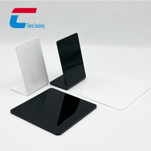 ขาตั้งการ์ด PVC อะคริลิคทำจากวัสดุ PVC พิมพ์แบบกำหนดเองได้รีวิวจาก Google ของ NFC - Product Image 6