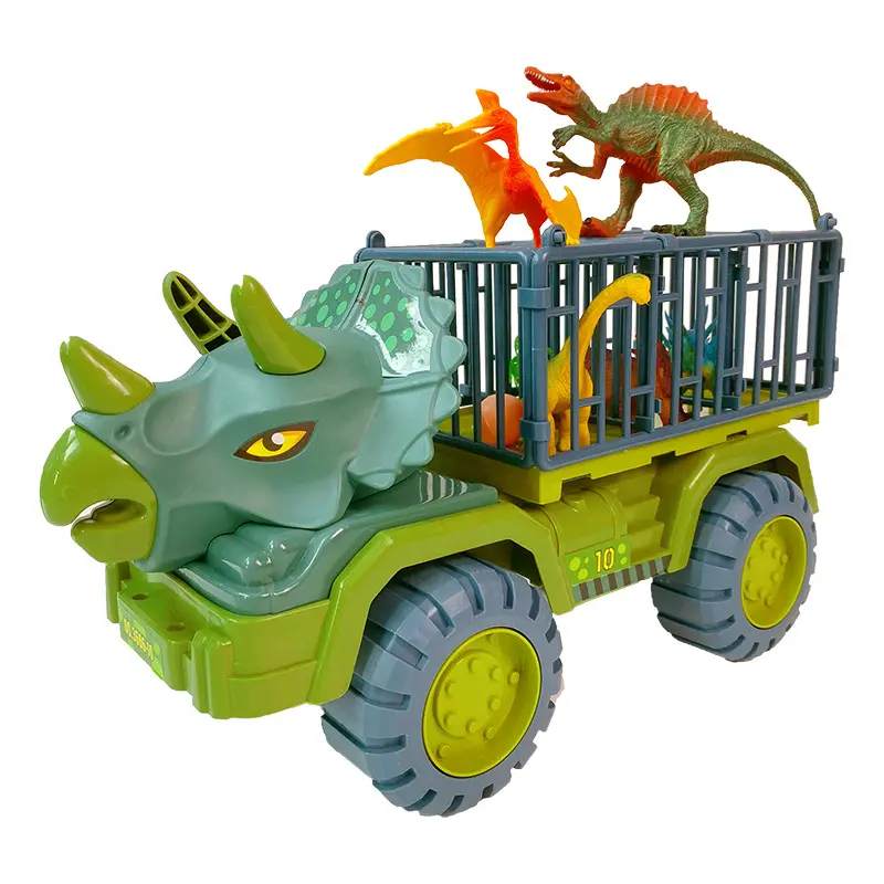 Dinosaurier LKW Spielzeug Tyranno saurus Transport Auto transporter LKW Mit Dinosaurier Ei Für Kinder 3-5 Jahre Spielset