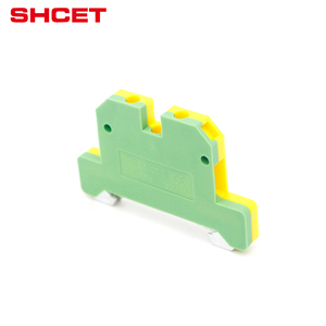 Sak Ek 2,5/35 doble capa Din Rail Spring Cage plástico Push in doble nivel puesta a tierra bloque de terminales de puesta a tierra - Product Image 3