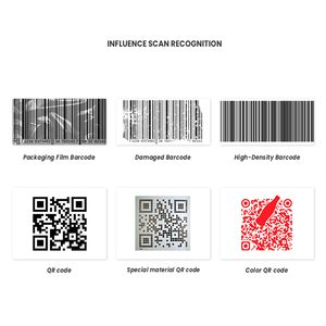 Desktop Barcode Scanner 1D 2D <strong>QR</strong> <strong>Code</strong> Automatic <strong>Scanning</strong> Can Be Customised Supermarket Price Wired Scanners - Product Image 2