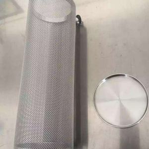 Vis En Garnalennet Speciale Bescherming Multi-Size Aquariumaccessoires Cilinderfilter Roestvrijstalen Cilindrisch Gaasfilter - Product Image 4