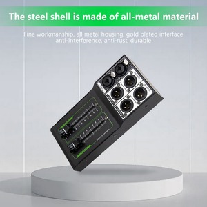 Пассивный регулятор громкости металлический точный регулятор звука Plug and Play Stereo XLR вход/выход - Product Image 6