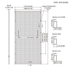 印度尼西亚制造高级太阳能电池板光伏模块便携式光伏电池板太阳能模块300w应急备用电源系统美国电池板 - Product Image 6