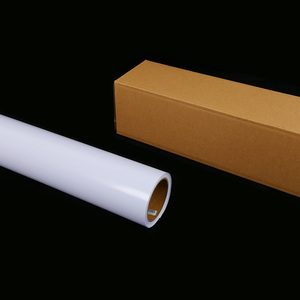 可拆式胶水喷墨介质自粘乙烯基卷光泽哑光合成塑料纸，用于柔性印刷海报 - Product Image 6
