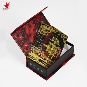 Çevre dostu özel baskılı Tarot güverte dayanıklı altın folyo Divination okuma Pract için rehber kağıt malzeme ile Set için - Product Image 3