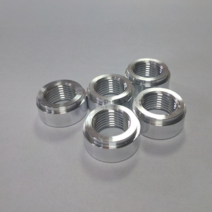 Aluminum Nut with 1/2 3/4 1/8 3/8 NPT Threads Weld-on Bung for Pipe Fittings Welded <strong>Joint</strong>