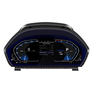 BMW E90 E91 E92 E93 2005-2012 LINUXシステム用12インチスクリーン4コアLCDダッシュボードスピードメーターデジタルクラスター