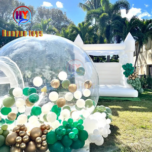 Trẻ em bên bóng bay vui vẻ nhà rõ ràng Inflatable pha lê Lều tuyết mái vòm bong bóng lều trong suốt bong bóng bong bóng Nhà - Product Image 4