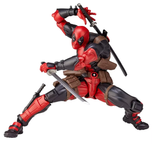 ชุดของเล่นโมเดล X-Men Dead-Pool ชุด No.001ของเล่นโมเดลเคลื่อนย้ายได้ทำจาก PVC สำหรับเก็บและตกแต่งบ้าน - Product Image 5